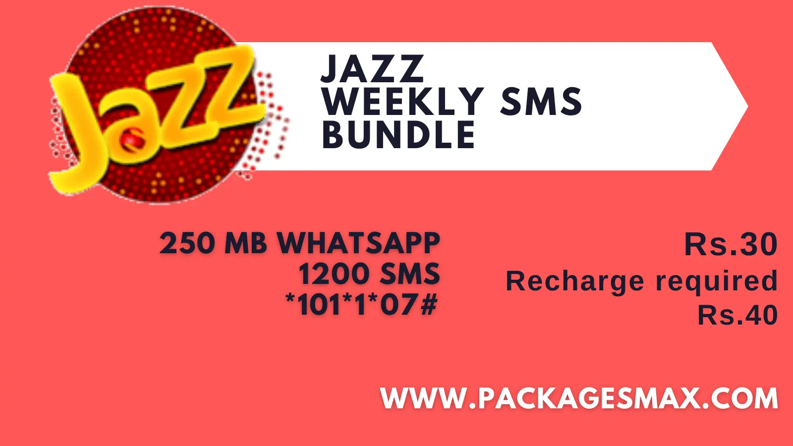 Jazz Weekly SMS Package