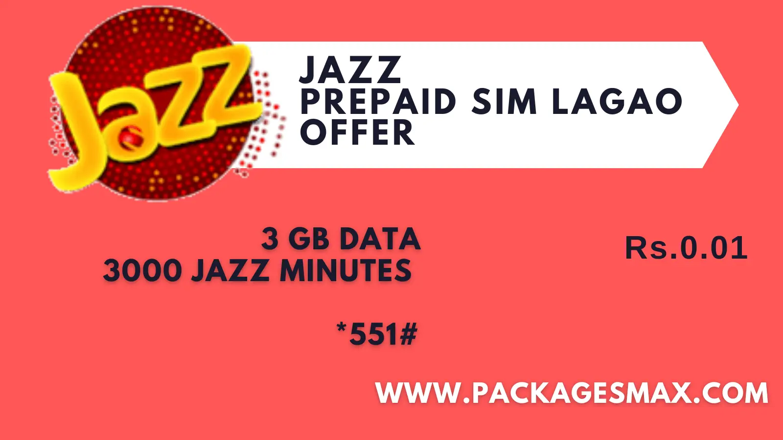 Jazz Prepaid Sim Lagao Offer